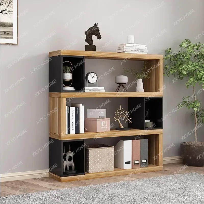 Bedroom Bookcases Cabinets Shelfs Closet Nordic Mainstays Modern Library Bookshelf Rack