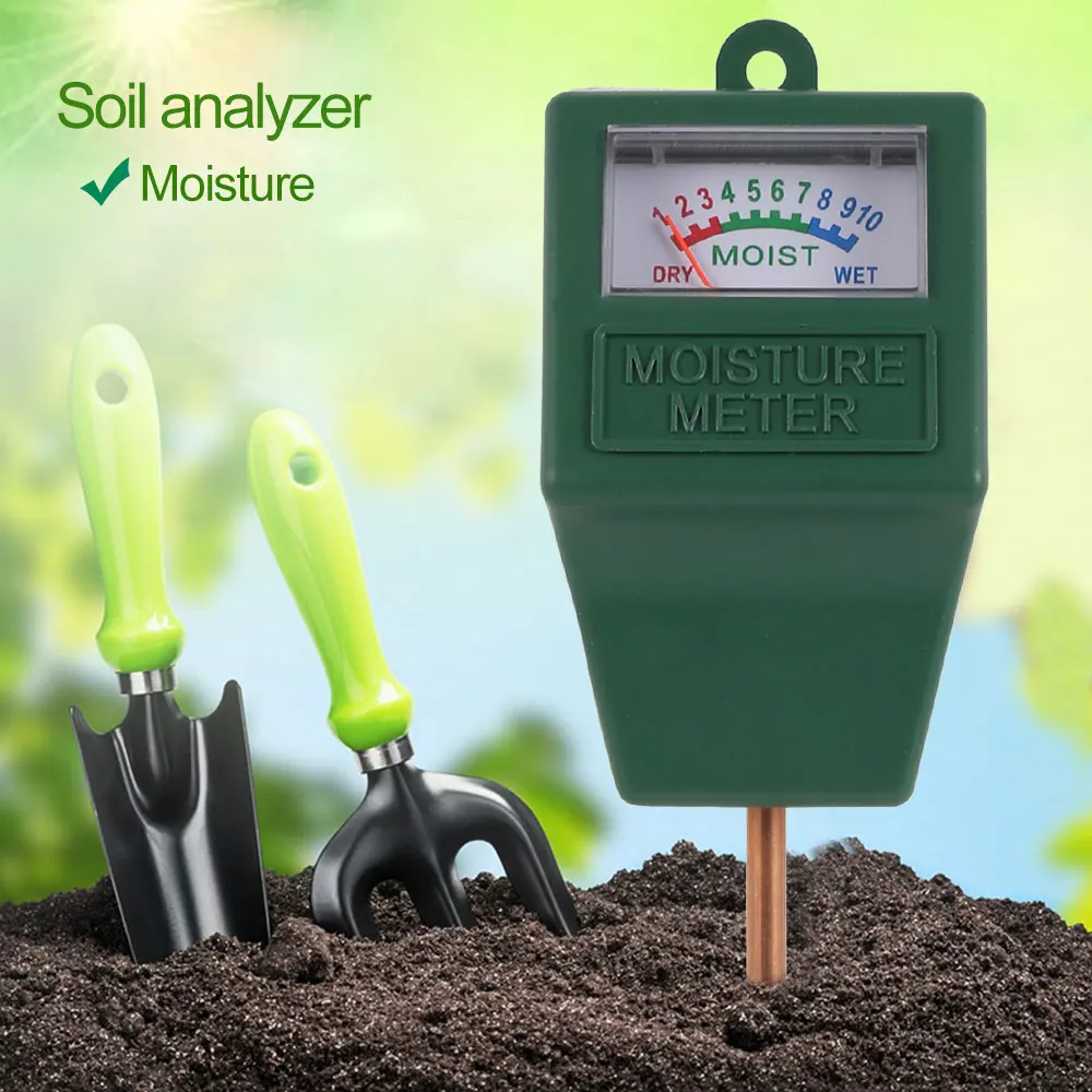 Soil Moisture Tester Hygrometer Plant Moisture Sensor Testers Indoor Outdoor Plant Water Tester for Garden Farm No Battery Neede