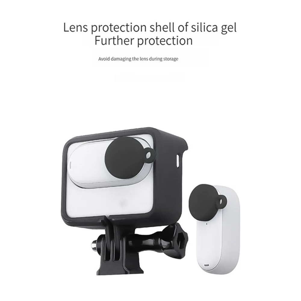 PC Protection Frame for Insta360 Go3 Protective Bezel With Invisible Base Screw Wrench Camera Accessories