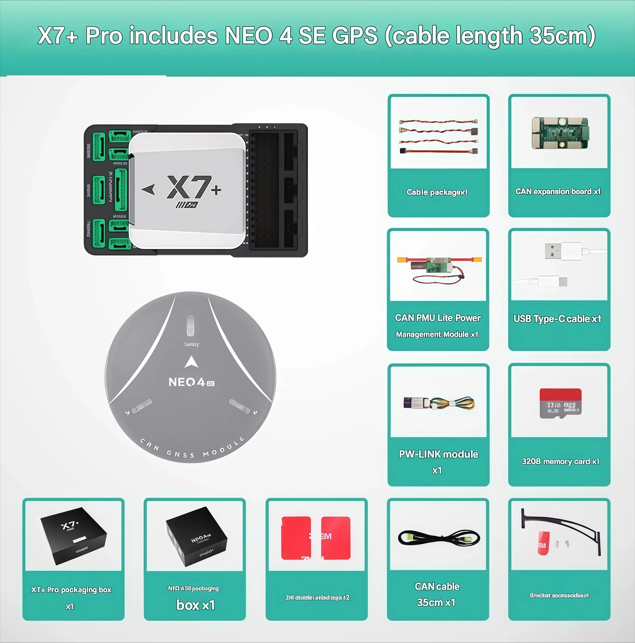 NEO 4SE GPS 35cm