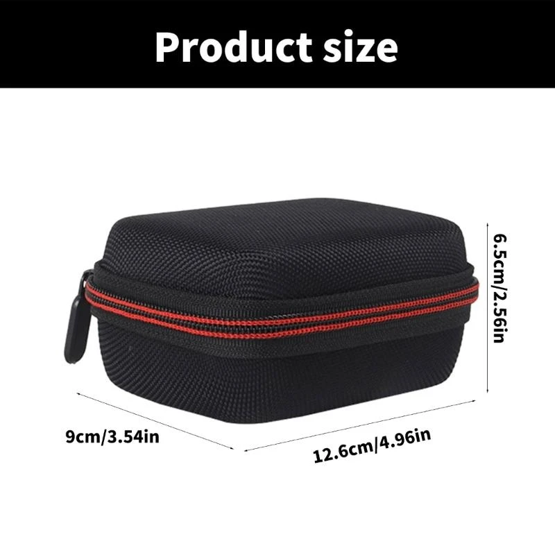 Custodia rigida portatile in EVA per altoparlante JBL GO4 Scatola protettiva per altoparlante wireless Custodia da viaggio per esterni