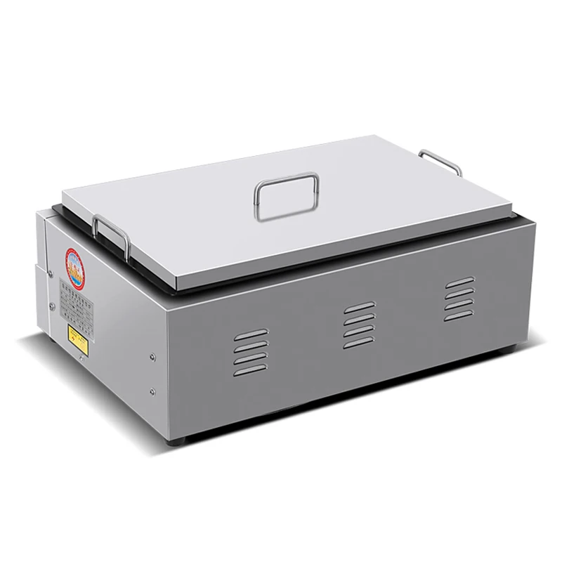 Automatic Dumpling Fried Machine Commercial Gyoza Dumpling Frying Cooker Fried Buns Pan Pancake Cooker