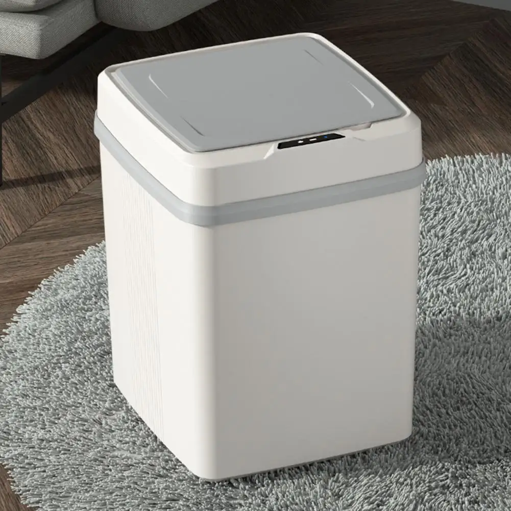 12L Automatic Trash Can 3 Modes Waterproof Kitchen Trash Bin Smart Garbage Bucket Waste Bins Dustbin Bathroom Smart Trash Can