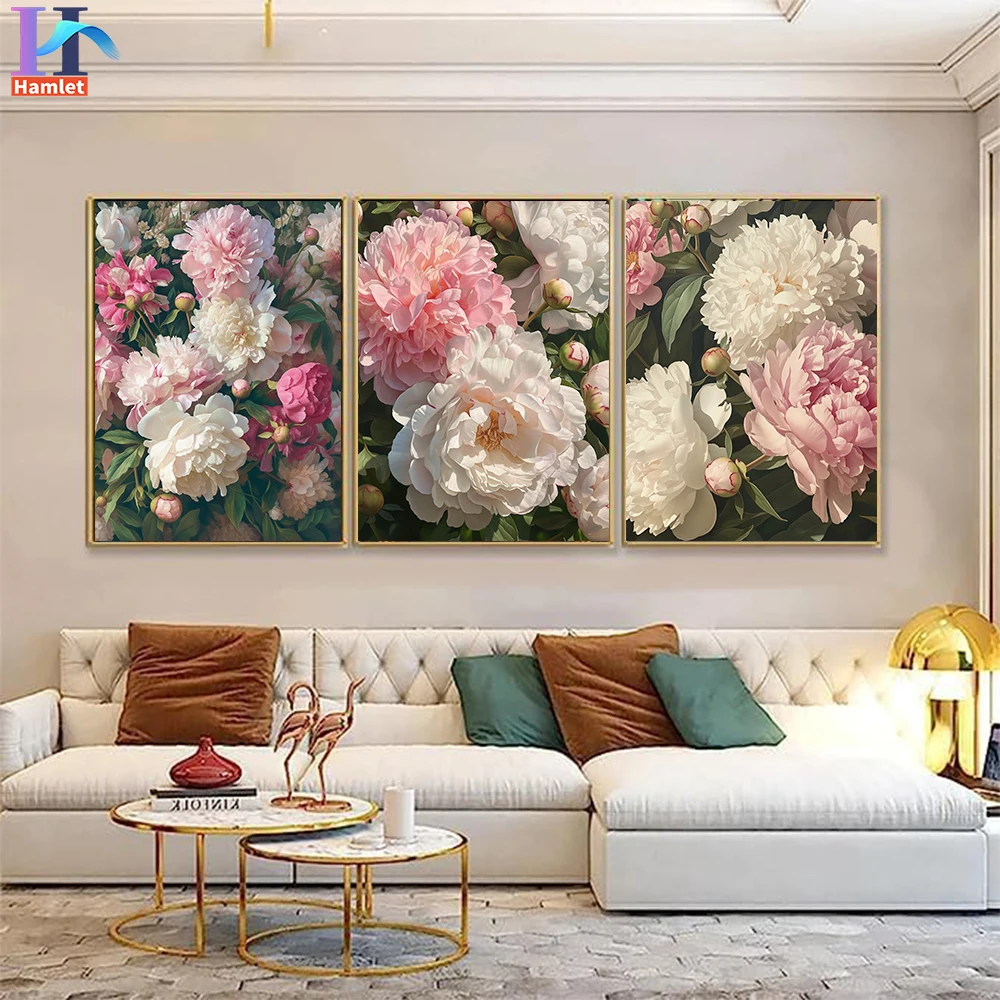 Hamlet Painting By Numbers Flower Drawing On Canvas HandPainted For Adults Picture By Number Acrylic Paint DIY Gift Home Decor