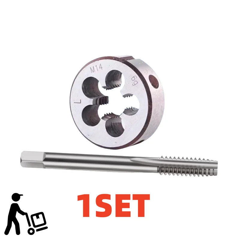 

Набор метчиков и плашек для левой резьбы M21-M40 (M21, M22, M23, M24, M25, M26, M27, M28, M30, M32, M33, M34, M35, M36, M38, M40), круглые плашки, метрические, для тонкой резьбы