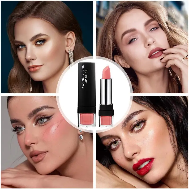 Matte Lip Stain 3g di lunga durata Waterproof Lip Stick Gloss per le donne No Fade Lip Makeup accessori per la festa incontri lavoro