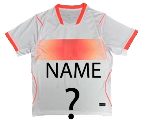 Nieuw 2026 2027 Holland 2026 Nederland thuisshirt kinderen oranje shirt op maat decoratief schilderwerk