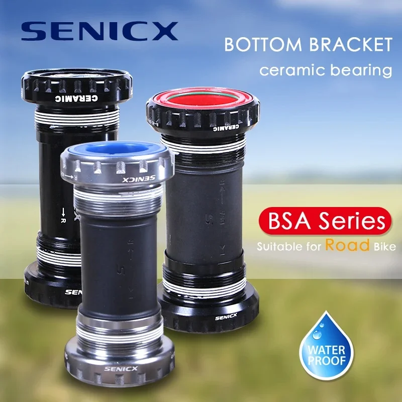 senicx-bsa24-movimento-centrale-in-ceramica-bsa-68mm-per-bici-da-strada-compatibile-con-shimano-asse-da-24mm-ricambi-bici-resistenti