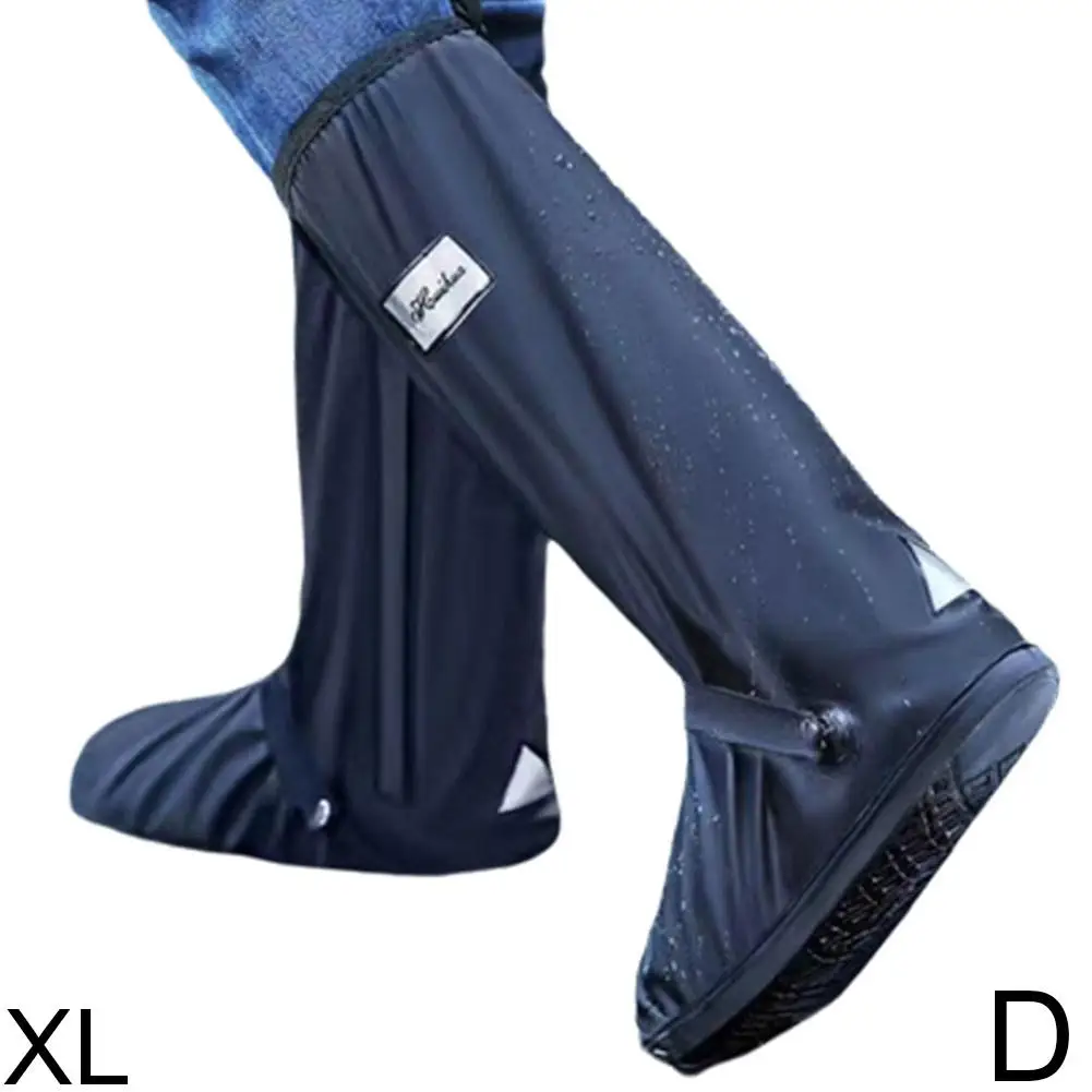 Cubierta de zapatos de agua para exteriores, cubierta de tubo alto, impermeable, antideslizante, lluvia, ciclismo, servicio de juego, vadear en motocicleta, pesca, senderismo, P K3E1