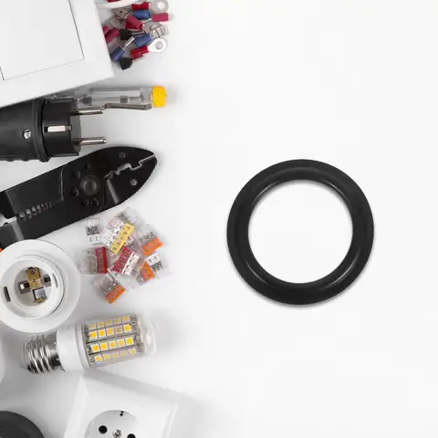 Urinal Waste Rubber Sealing Ring Easy Installation Leak-Proof Toilet Drain Pipe Flange Replacement Seal Rubber Seals Rings