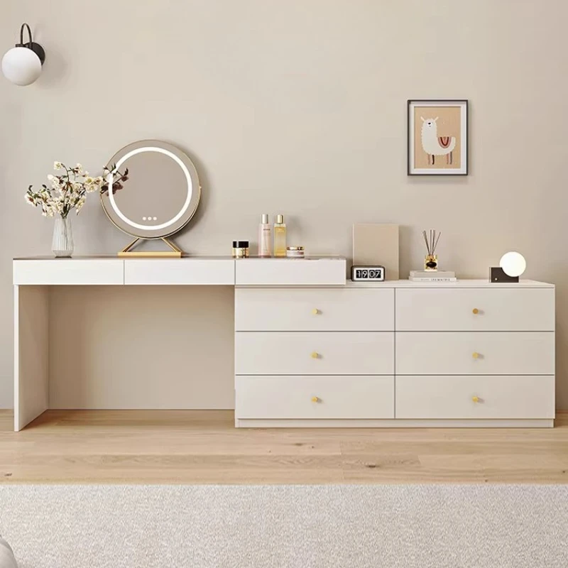 Luxury Cosmetics Dressing Table Storage Drawers Bedroom Modern Dressing Table European Service Comoda Pra Quarto Home Furniture