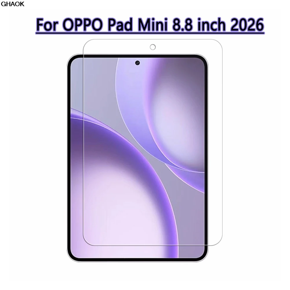 2Pcs Tempered Glass Film For OPPO Pad Mini 8.8 inch 2026 OPD2515 HD Anti Scratch Screen Protector OPPO Pad Mini 8.8