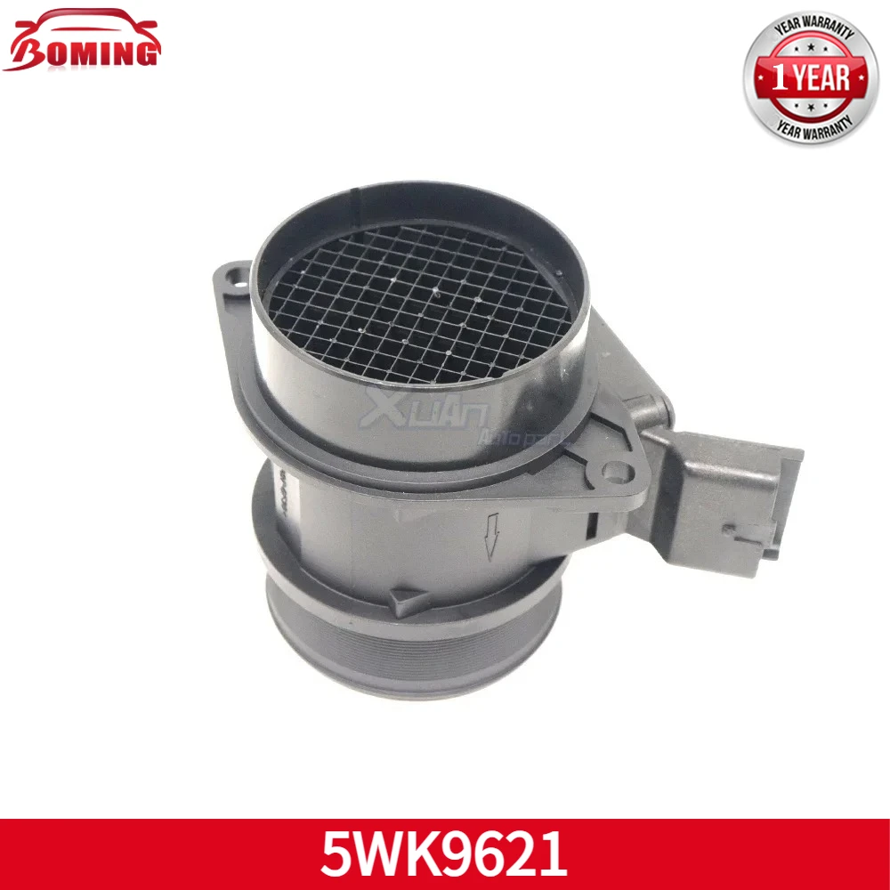 

5WK9621 MASS AIR FLOW METER 9629471080 FOR PEUGEOT 306 307 406 806 2.0 HDi 1920.7S 19207S 8ET009142101 8ET009142-101 5WK9621z