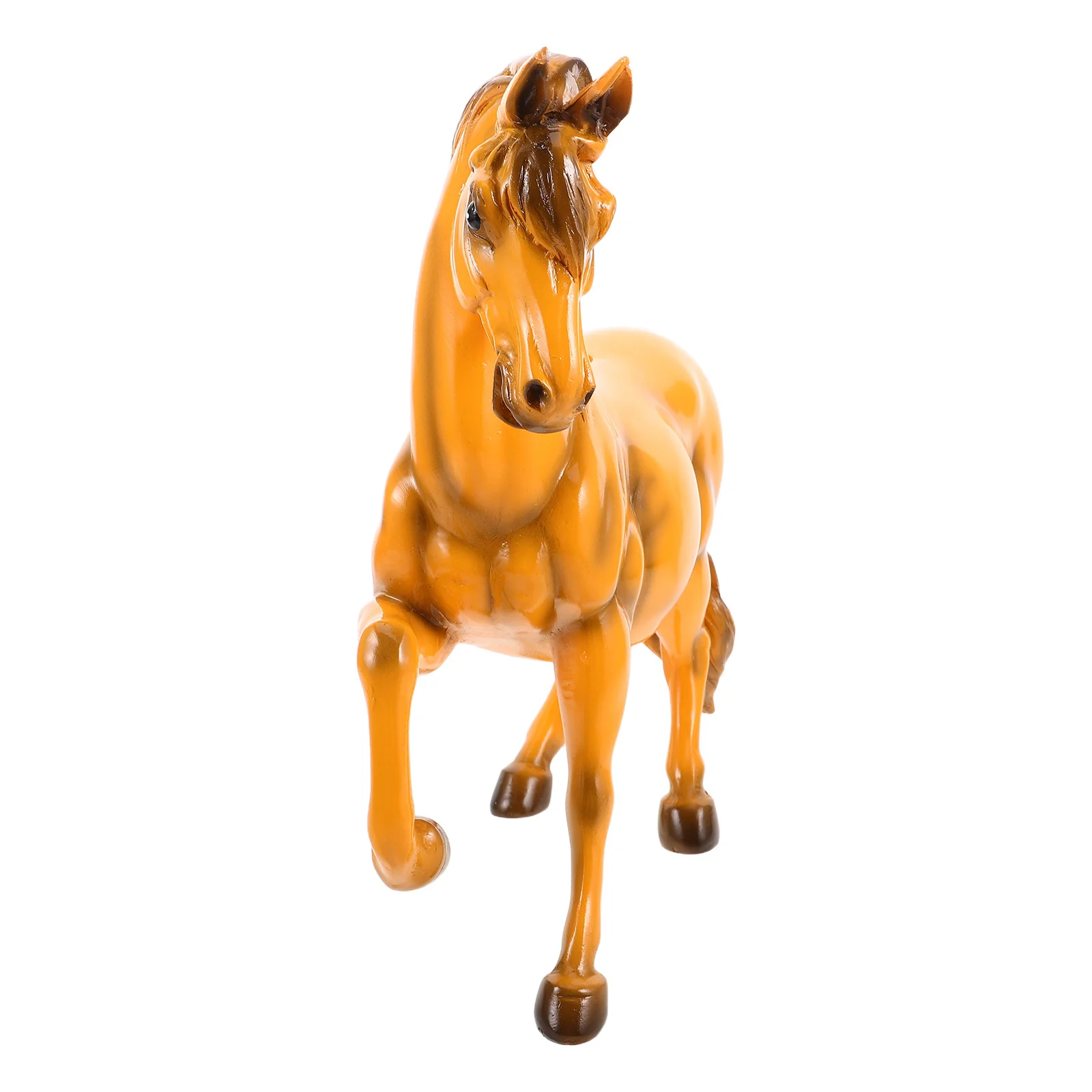 

Resin Horse Money Bank: Creative Zodiac Animal Saving Pot for Home Office Decoration, Standing Horse Coin Storage Jar