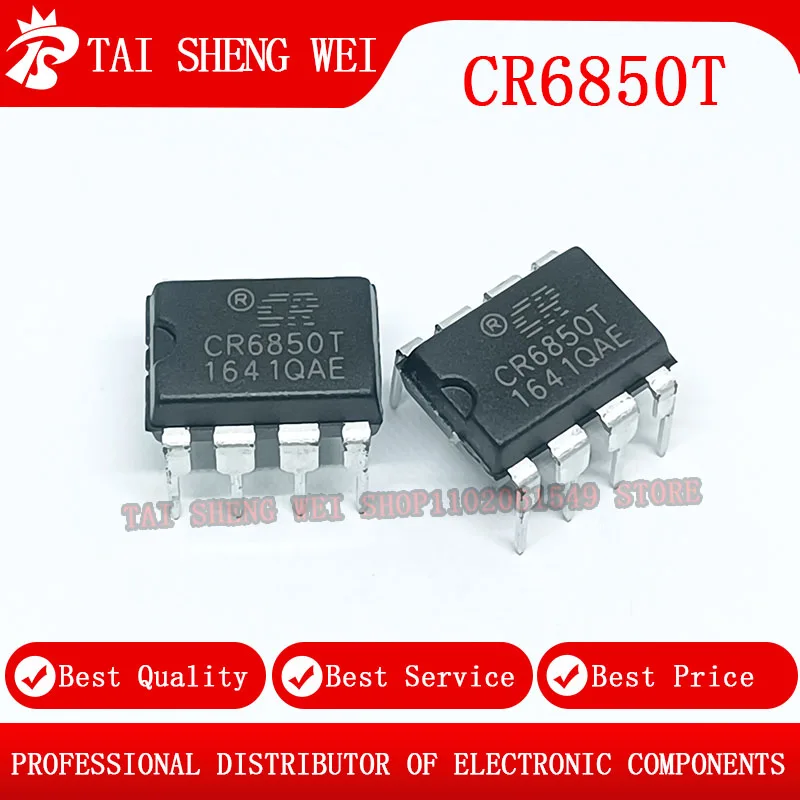 

10pcs CR6850T CR6850 DIP-8 DIP8 New Original