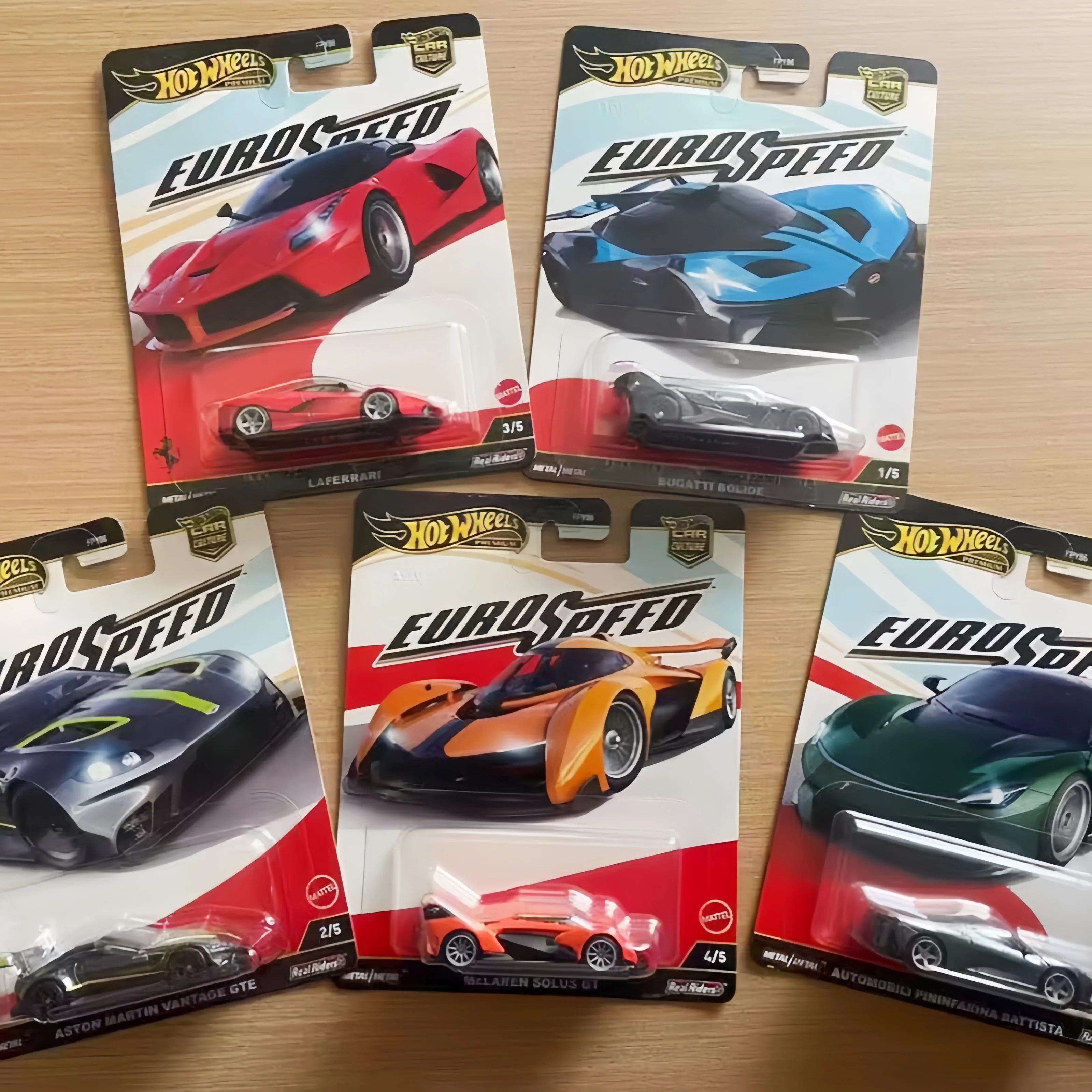 Hot Wheels 1/64 Die-Cast Alloy Car Model Set Eurospeed L Case Collectible Toy for Car Culture Fans