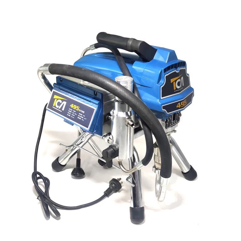 For Decoration 3200 Psi 2.5L/min 110v 495 Power Hvlp Putty Airless Paint Sprayer Gun Spray Paint Machine