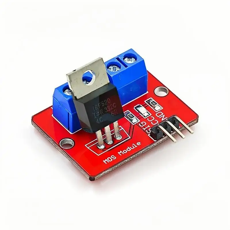 0-24V TDouble USB Charge DC-DC Step-down Converter Module Top Mosfet Button IRF520 Driver Module