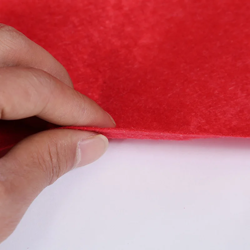 Travel Red Carpet Wedding Carpet Disposable Red Carpet Exhibition Carpet Wholesale Corridor Stairs Pad  1.0mm.