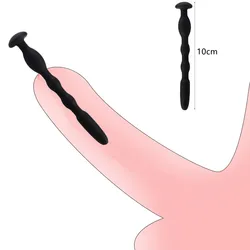 Silicone Urethra Catheter Sounding Rod Penis Plug Insertion Urethral Sound Dilator Horse Eye Irritation Adult Sex Toy For Men