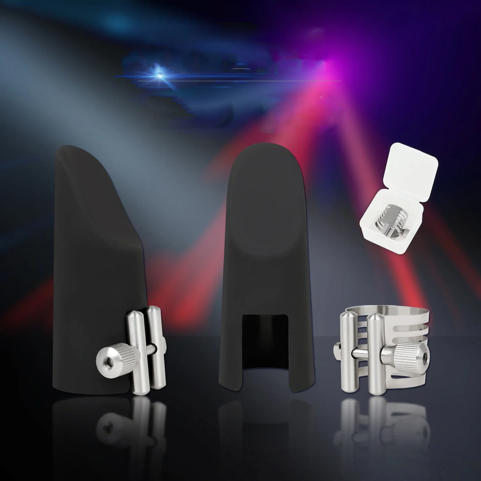 IRIN Alto Saxophone with Cap Metal Buckle Clamp Frosted Hat Saxophone Accessories Fastener Single Screw Adjustment Clamp