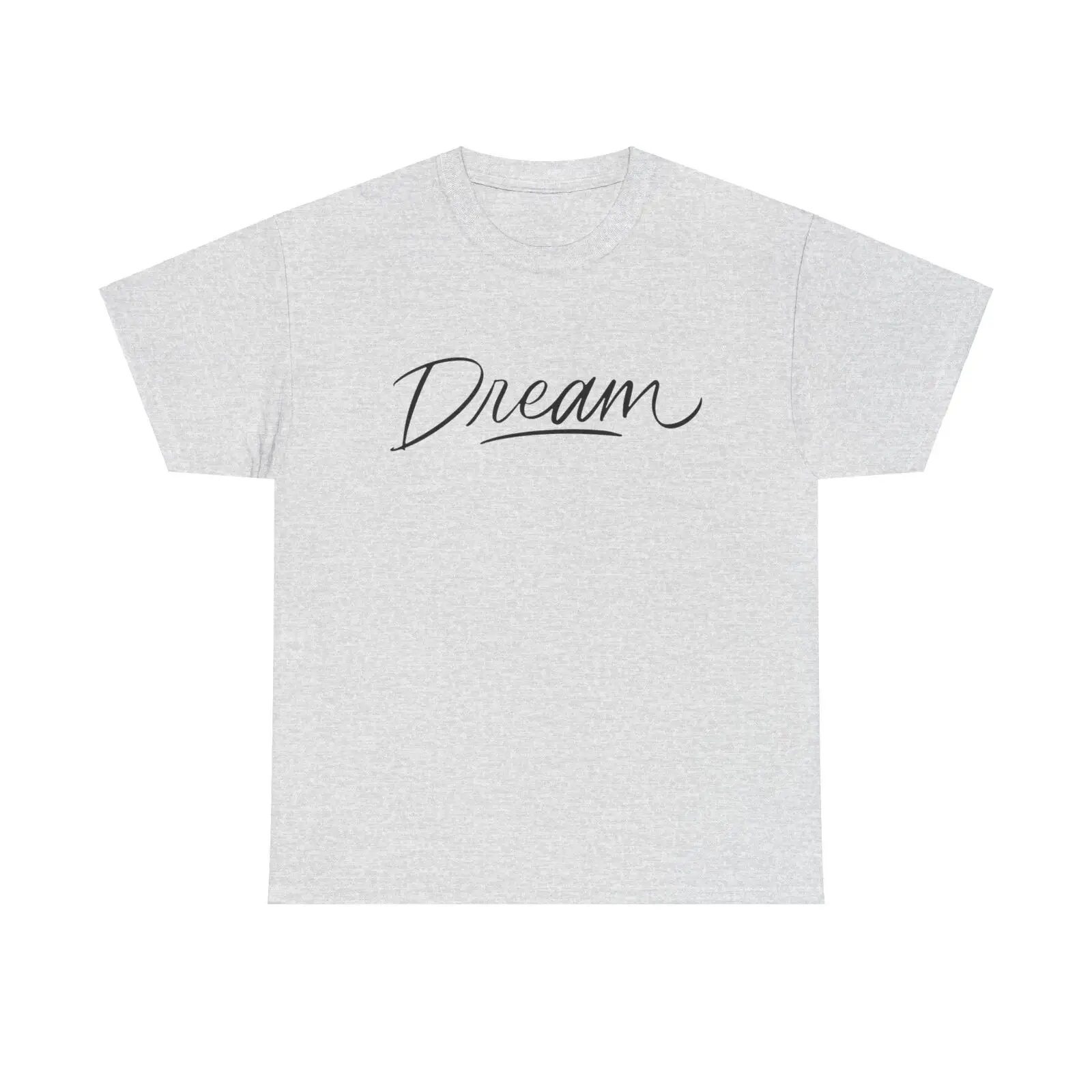 Dream Lettering T-Shirt - cool cute minimal script motivation uplifting quote