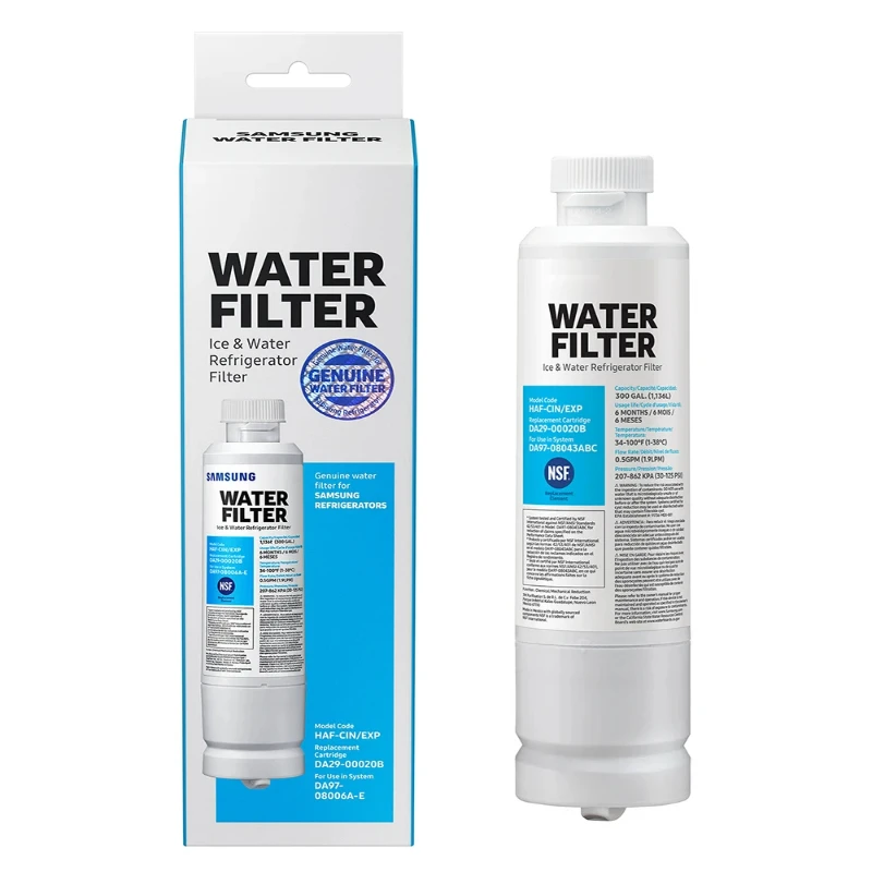 DA29-00020B Replace Refrigerator Water Filter For Samsung HAF-CIN/EXP, RF28HFEDBSR,DA29-00020A/B(1-5Packs)