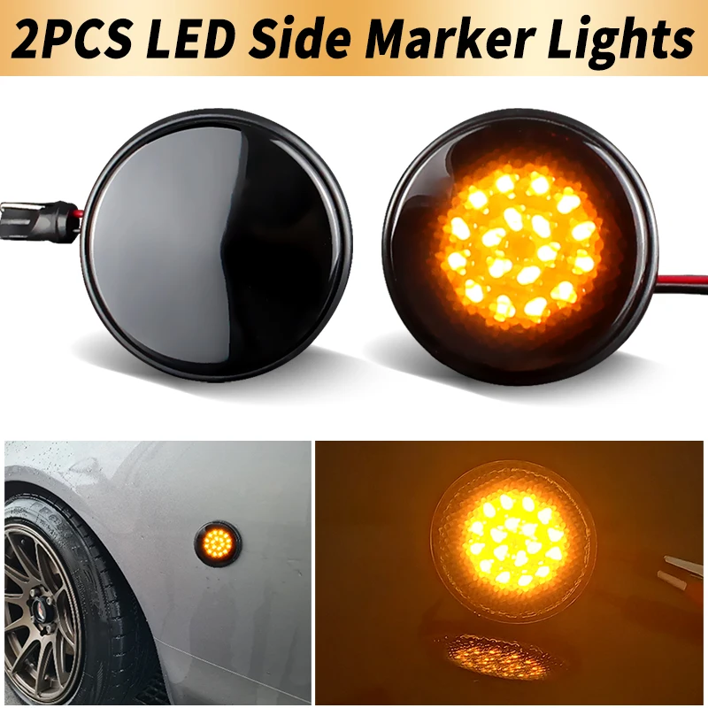 2PCS Amber Led Indi…