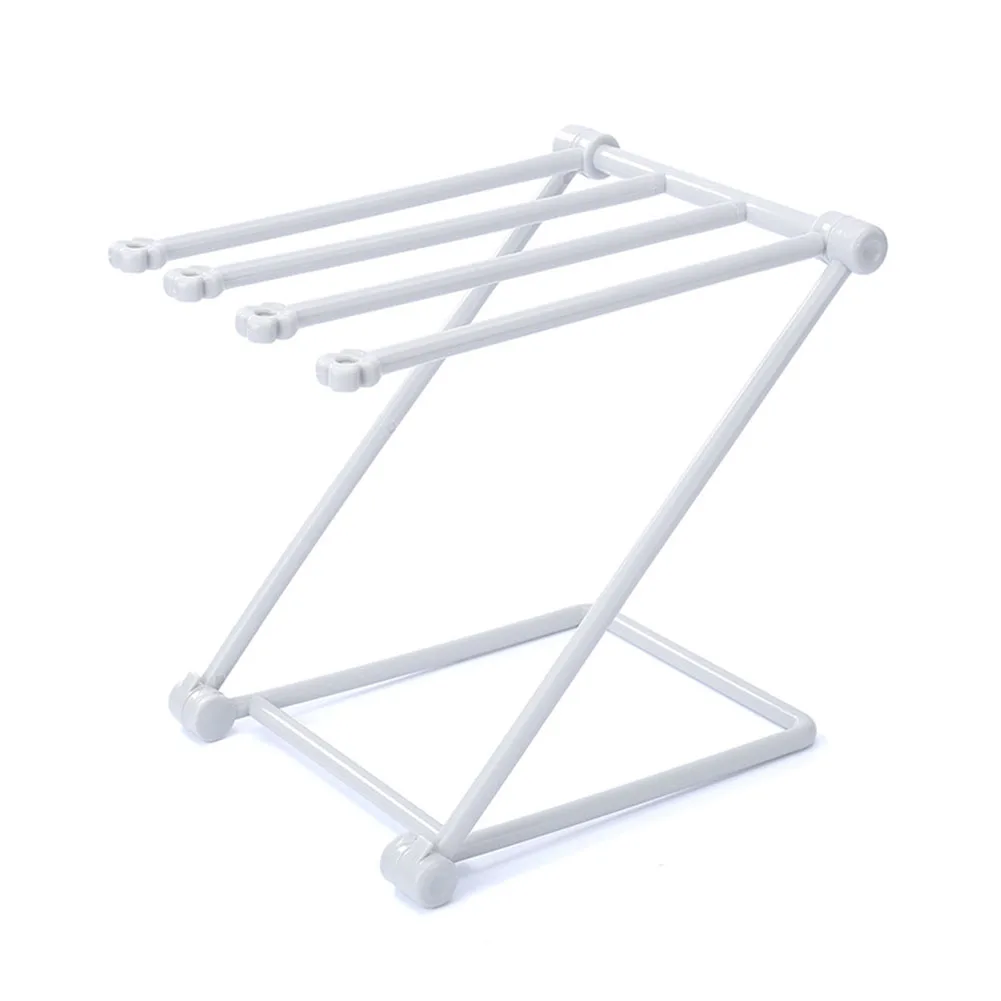 

Folding Rag Drainer Holder Plastics Apartments For Small Bathrooms Large Bathrooms Pink/Blue/Gray High Quality