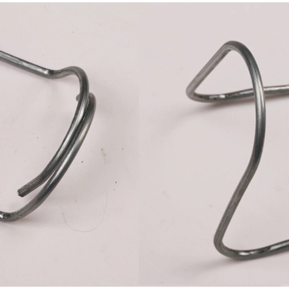 

10Pcs Greenhouse Steel Tube Glazing Clips Durable High Strength Greenhouse Wire Clip Frame Accessories Glazing Clips
