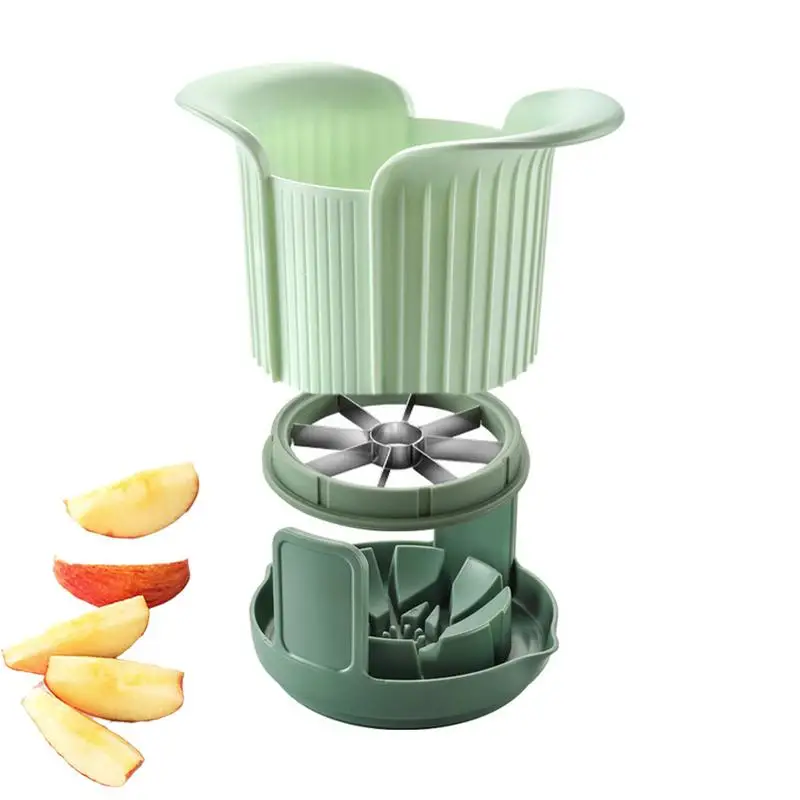 Cup Slicers For Fruits And Vegetables Speed Cup Cutter Portable Banana Strawberry Fruit Slicer Tool Stainless Steel Chopper