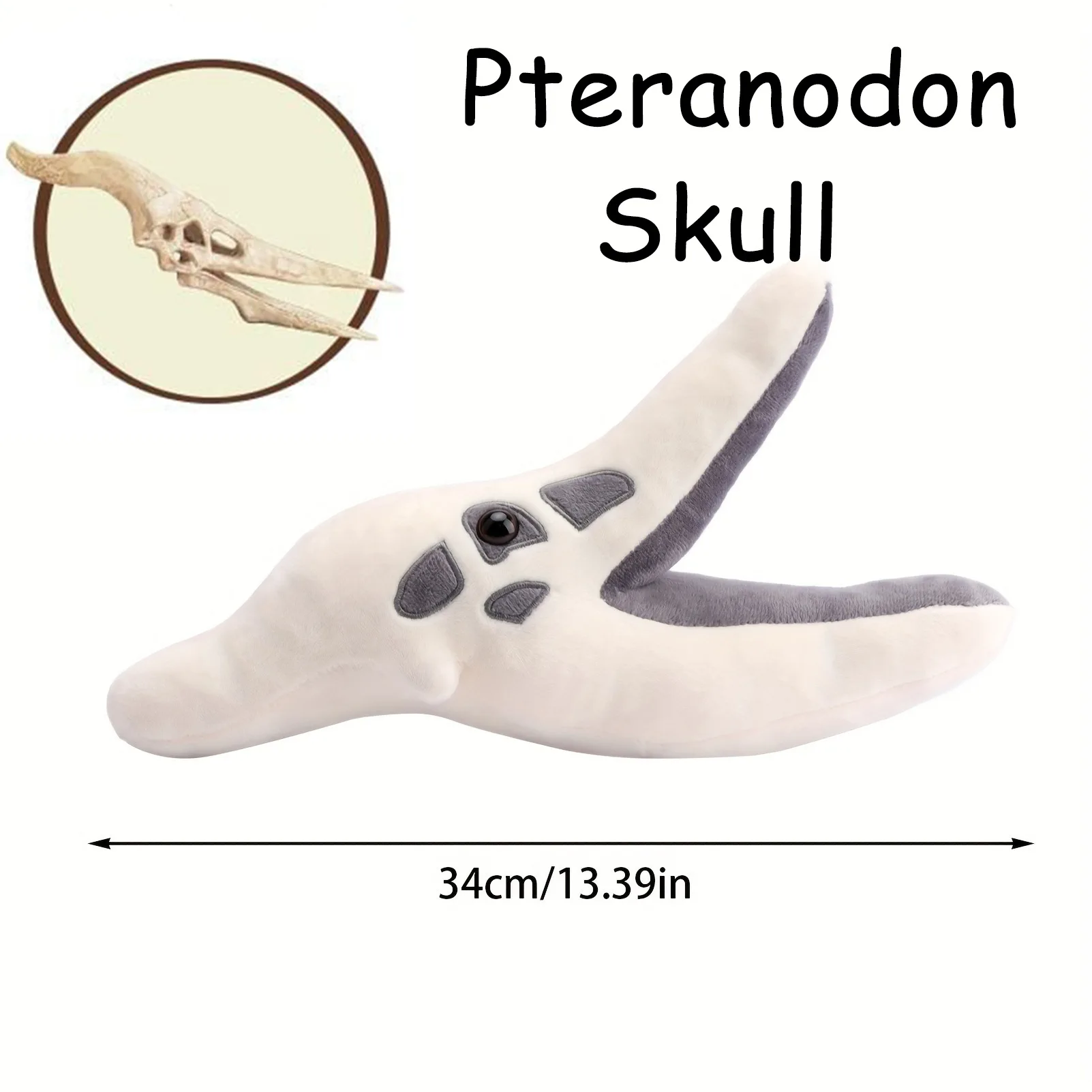 ใหม่ตลกไดโนเสาร์ Skull ของเล่นตุ๊กตาภาพยนตร์ตุ๊กตาสัตว์ไดโนเสาร์ Soft Plush ของเล่นของขวัญวันเกิดของเล่นสําหรับเด็กตกแต่งบ้าน