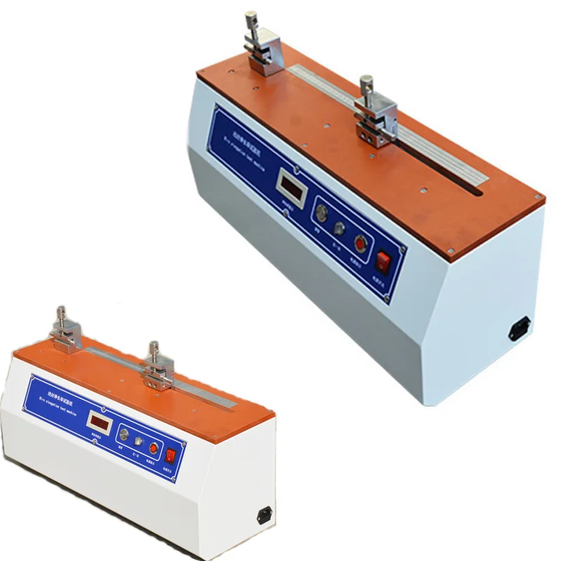 Máquina, cabo e fio elásticos do teste do alongamento do fio cobre horizontal