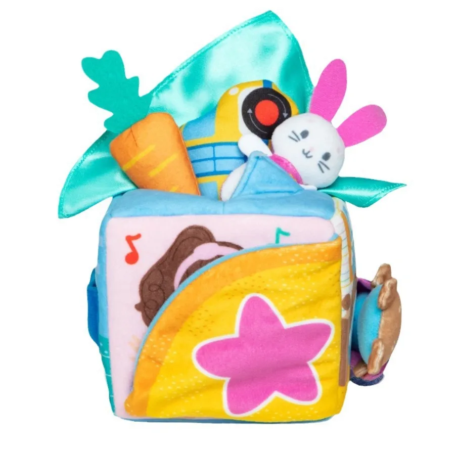 Latest Children'S Favorite Ms Rachel Surprise Learning Box Doll Plush Toy Box Children'S Puzzle Learning Cognitive Toy Box