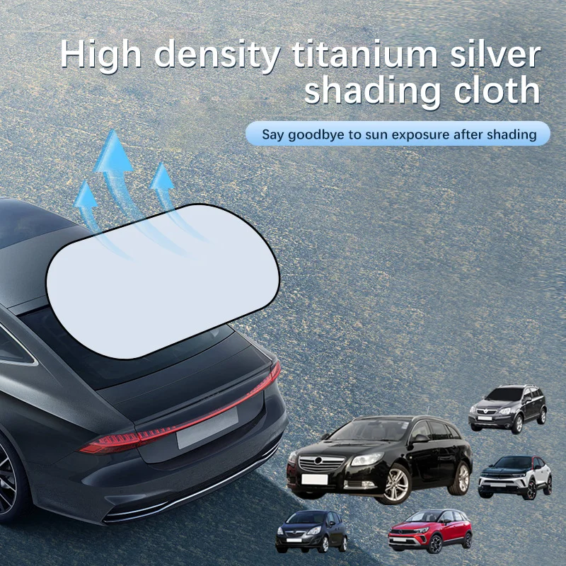 

Car Rear Window Sunshade UV Protection Auto Car Rear Window Visor Sun Visor For Opel Frontera Crossland Mokka Car Accessories