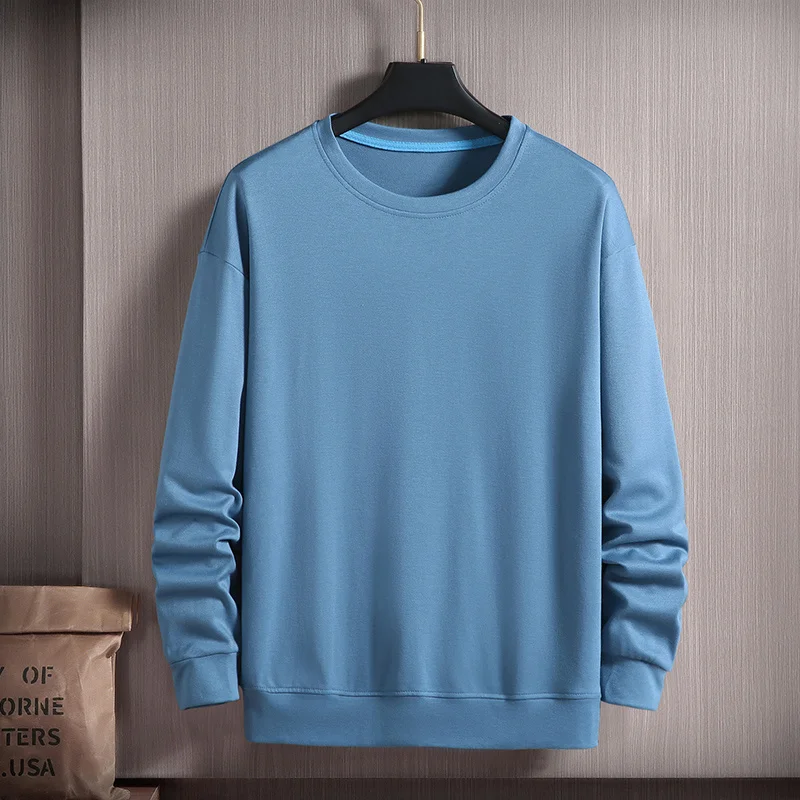 

Autumn oversized sweatshirt men 4XL-10XL Crewneck streetwear Cotton Loose Fashion Casual Pullover Unisex Comfortable Clothing