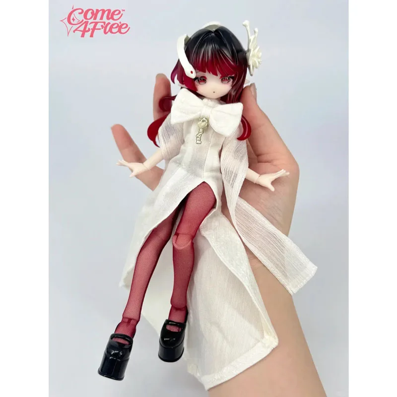 Genuino Come4free Minty V2 Ocean Gem Series 1/8 Bjd caja ciega Kawaii muñeca móvil figura de acción ornamento colección modelo regalo