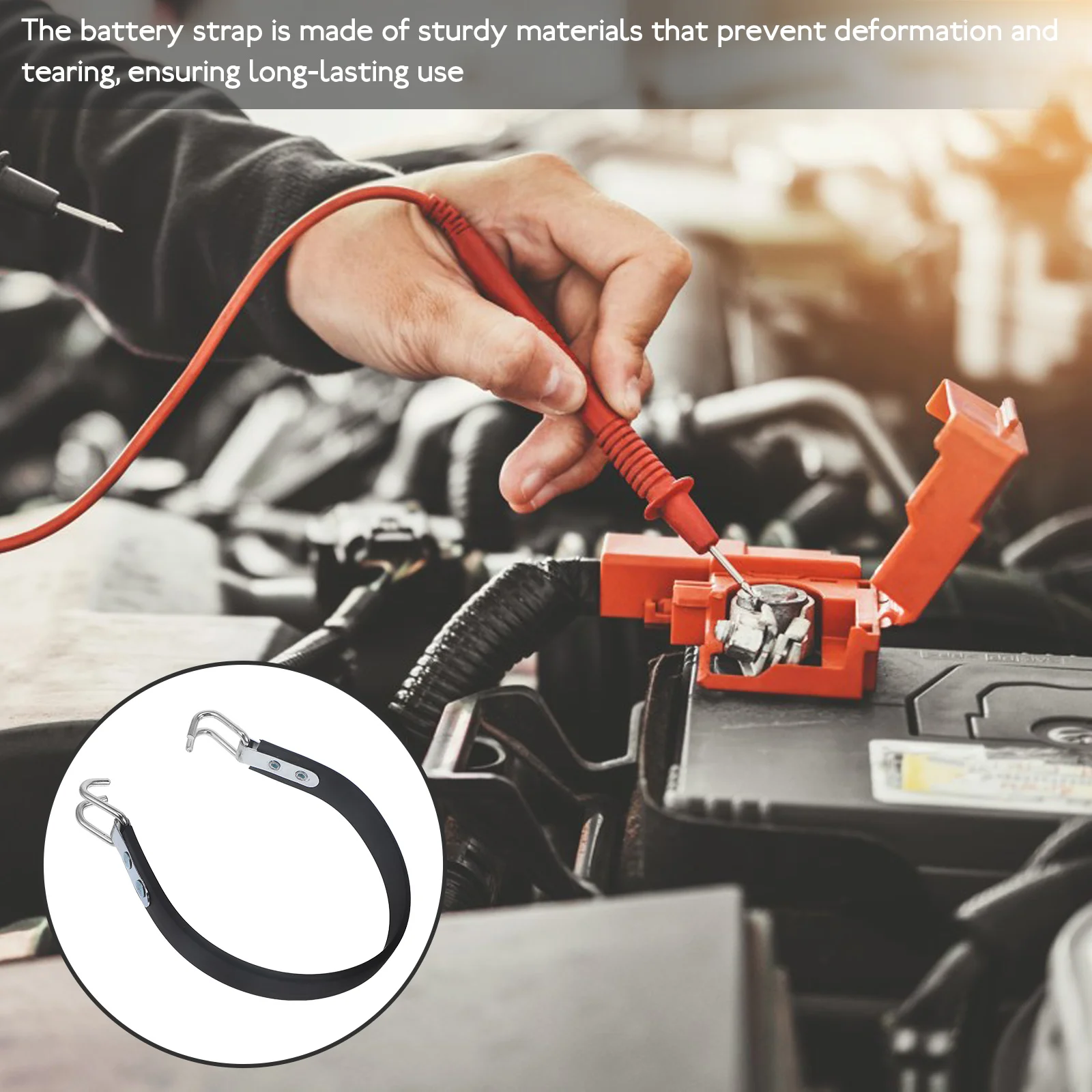 

Car Carrier Strap Heavy Duty Portable Handle Lifter Tool Safe Transport Camping Truck Box Straps Lifting