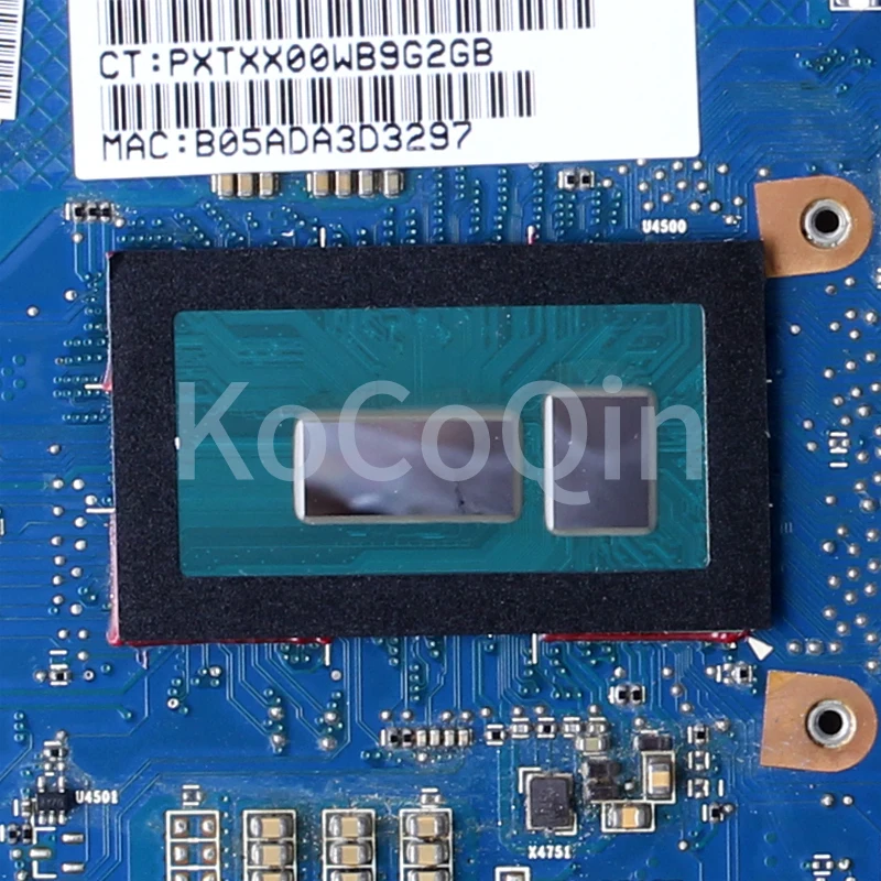 Imagem -03 - Placa-mãe Portátil para hp hp 14-ac Notebook Mainboard 6050a2730001 3825u 823366001