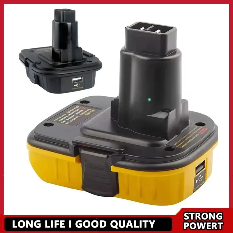 

Адаптер батареи DCA1820, 20 В, конвертер для инструментов Dewalt, литиевая батарея, совместимая с DC9096 DE9098 DE9096