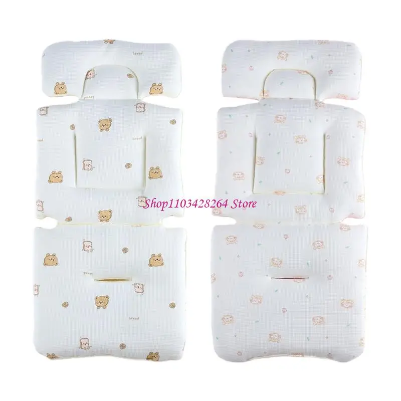 

Baby Pram Carriage Cushion Mattress Liner Strollers Cushion with Printed Pattern