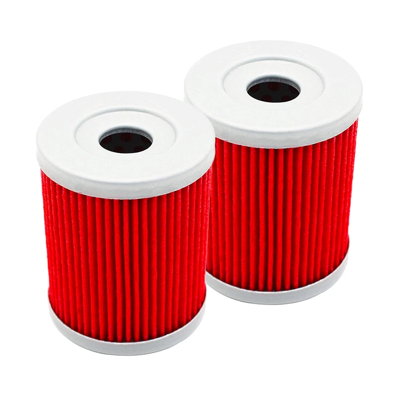 2/4/6 pcs Cyleto Motorcycle Oil Filter For Yamaha CP250 CP 250 Morphous Majesty YP250 YP 250 Grand YP400 Xmax YP 400 X-Max 04-20