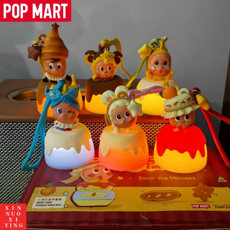 

Подлинная POP MART Star People Delicious Moment Series слепая коробка ночник подвеска модная трендовая игрушка Рождественский подарок игрушка на день рождения