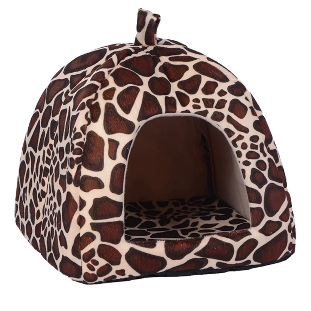 Kennel Doggy Fashion Cushion Basket Soft Strawberry Pet  Dog Cat House Pet Tent Dog House Small Dogs Kitten Bed Cat House