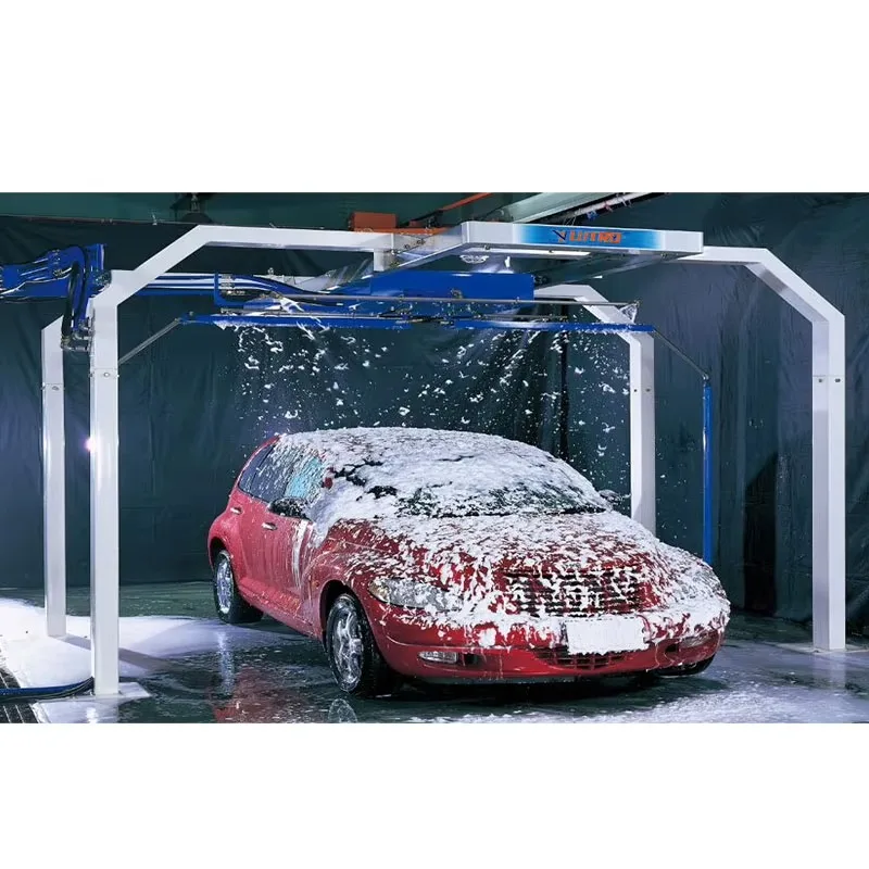 Customized Best Quality 360 Degree Automatic Car Washing Machine Touchless Car Wash Machine System
