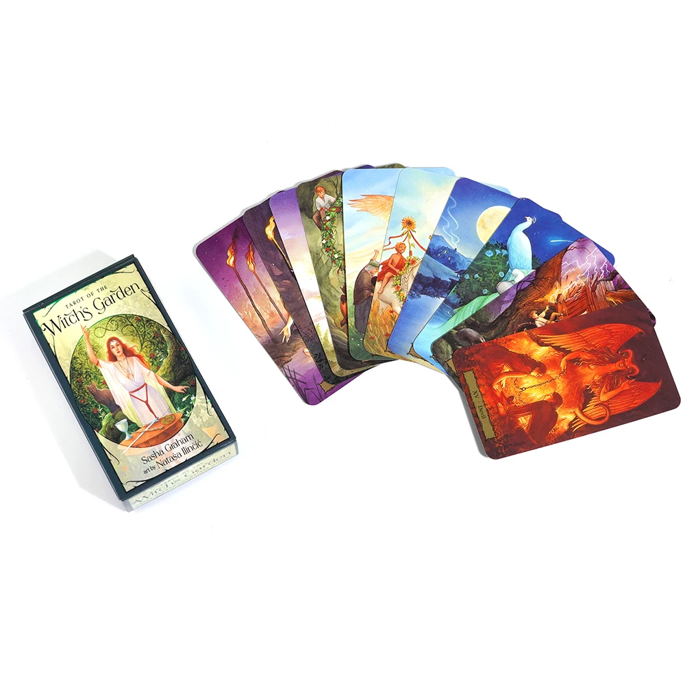 2024 Tarot of the Witch\'s Garde Manifestation and Magic Await You in the Witch\'s Garden Unlock the Latent Magic Thriving Inside