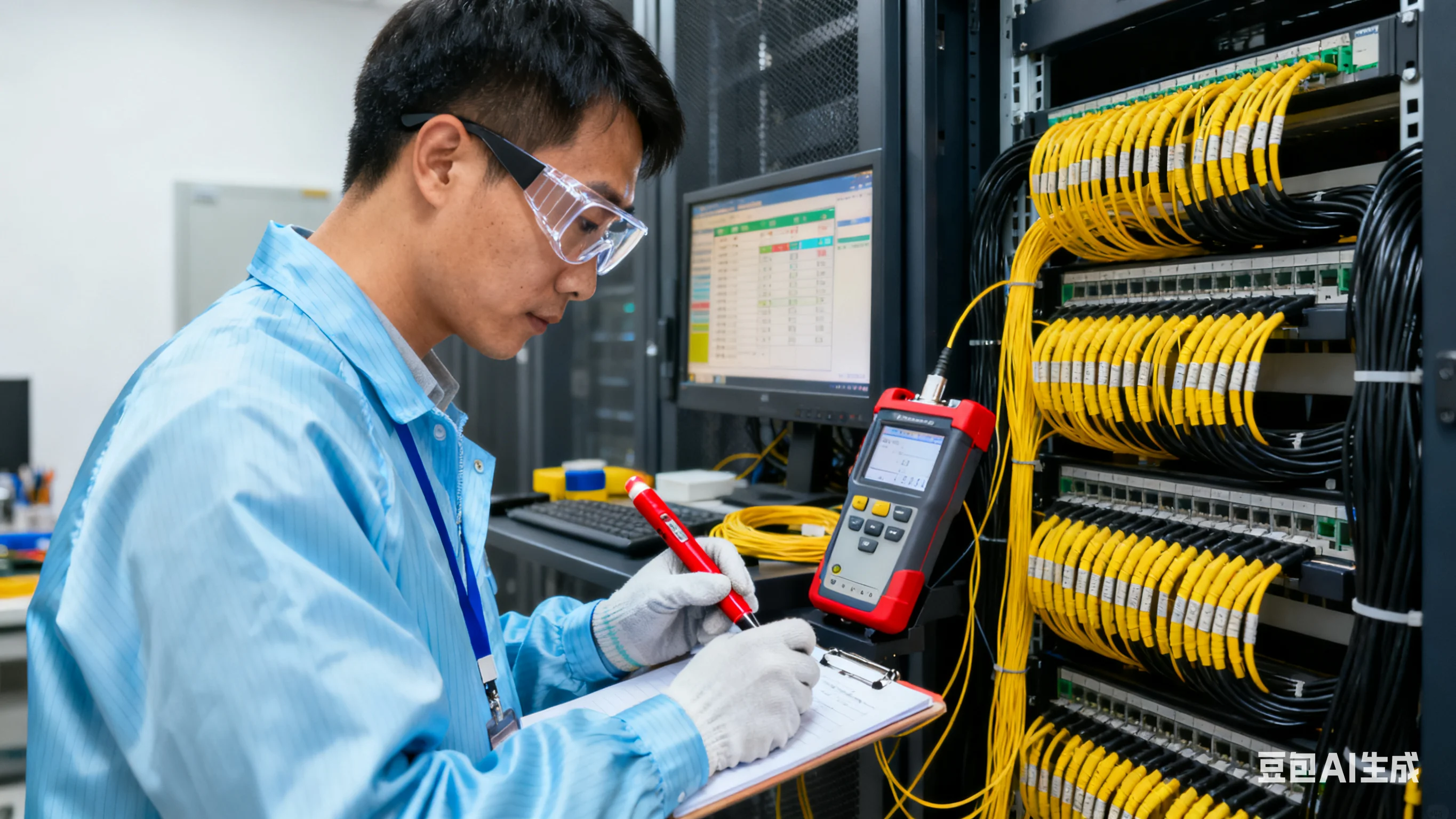 US OTDR Launch Cable Test Tool Fiber Optic Cable Test Box OTDR Dead Zone Blind Zone Eliminator Single Mode APC 1310/1550nm