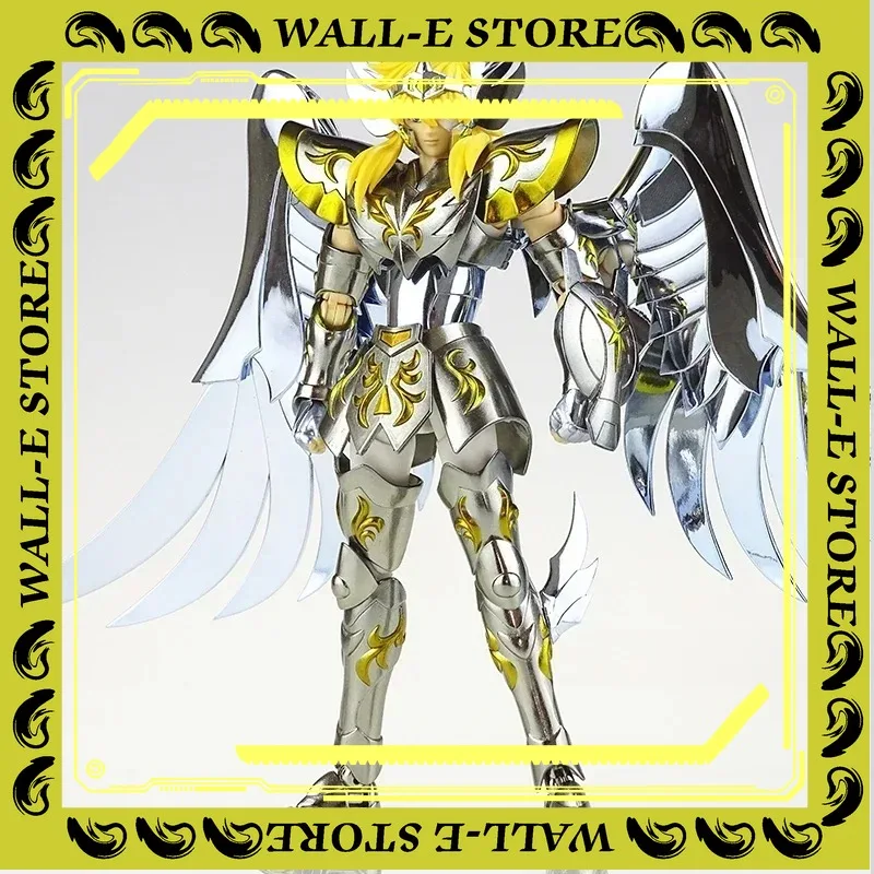 In Voorraad ST Model Saint Seiya Mythe Doek EX SOG God Shiratori Hyoga Cygnus Metal Armor Zodiac Knight Action Figure Model Figuur