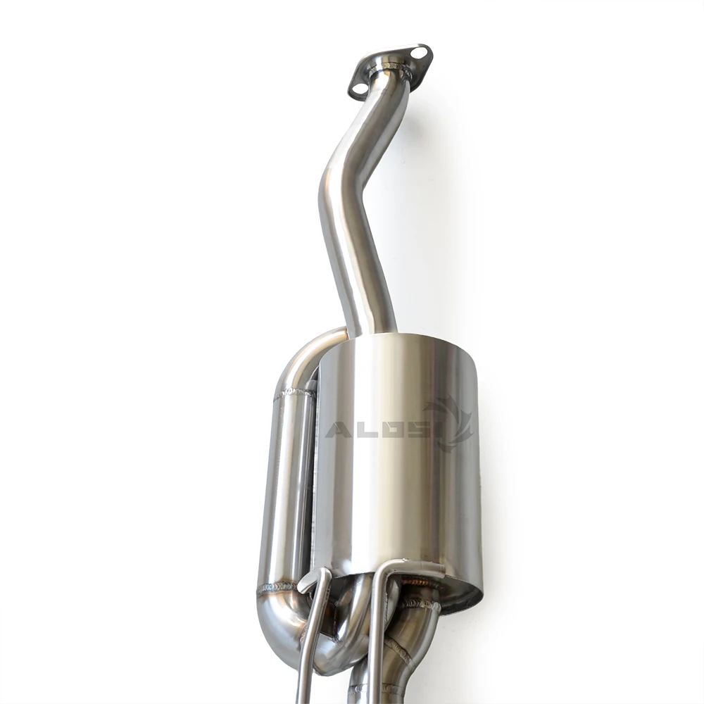 S-shaped back pressure exhaust for Honda Civic 1.8 CIIMO 1.8 2005-2011 sports car sound high-performance cat back exhaust