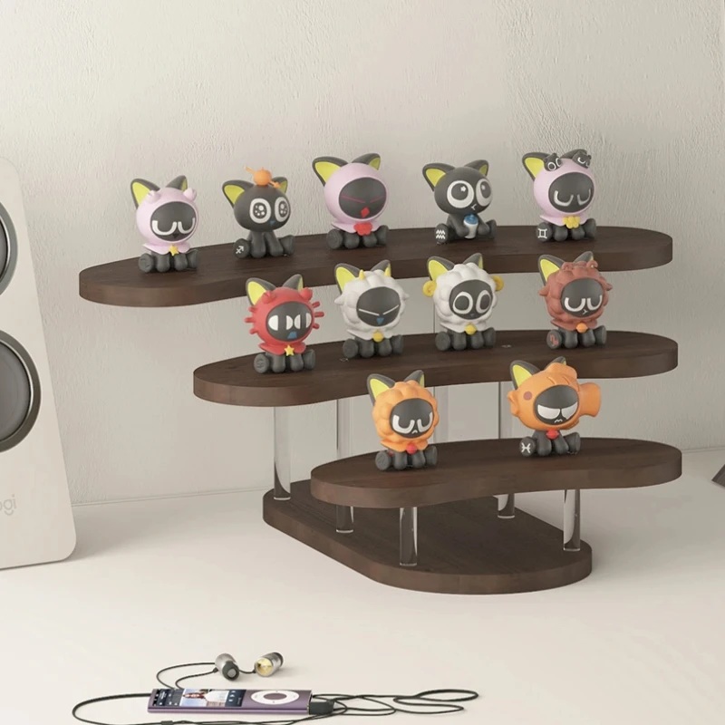

Blind Box Storage Display Rack Figure Ornament Stepped Model Placement Shelf Desktop Toy Storage Box Mysterious Box Surprise Box